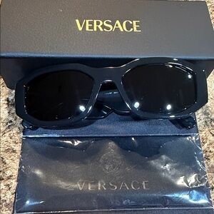 Versace Dark Frame Sunglasses